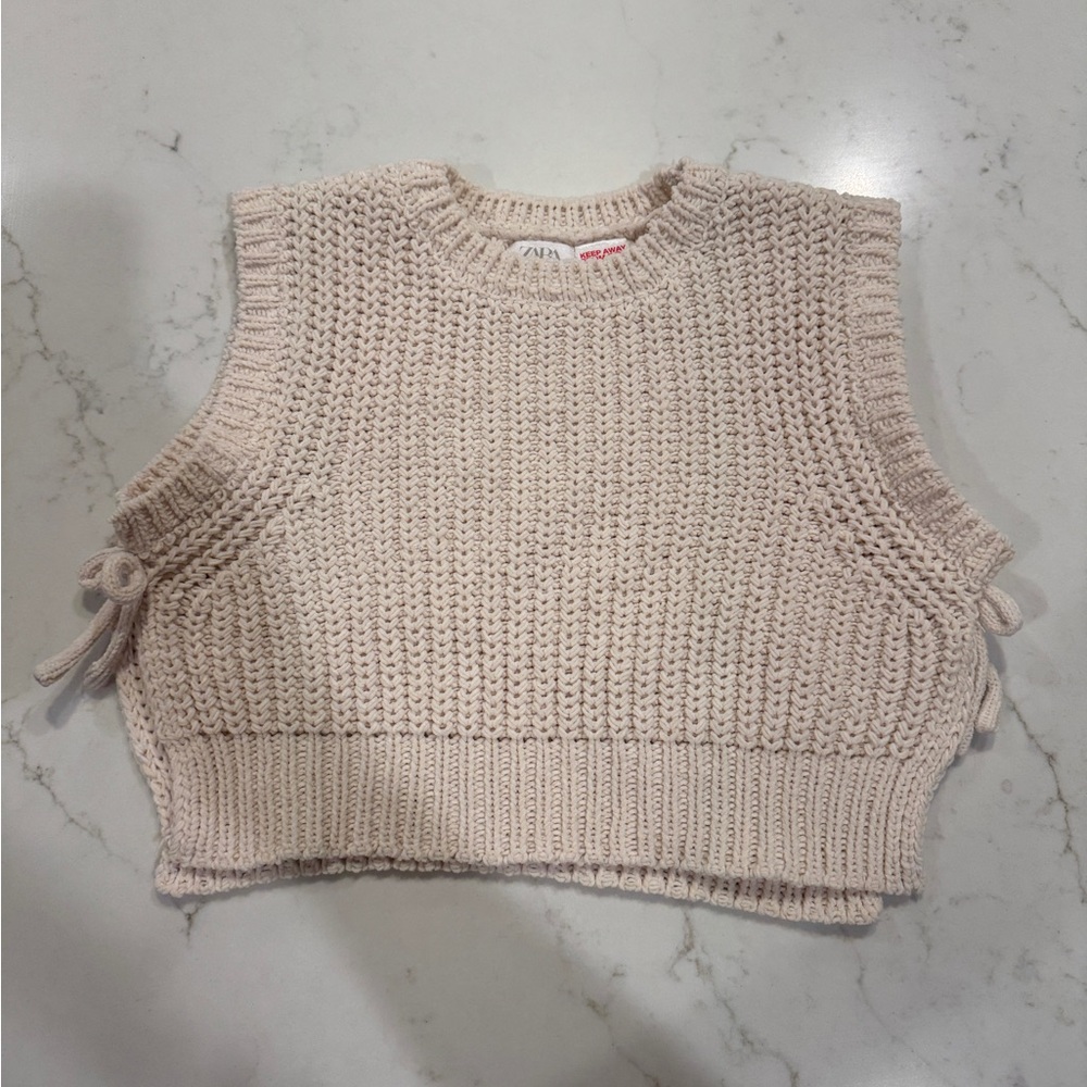 Zara Cream Knit Sweater